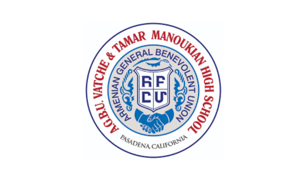 AGBU Vatche & Tamar Manookian High School, Pasadena - ABP Scholarship fund school recipients
